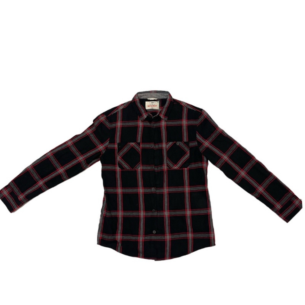 Urban Pipeline Ultimate Flannel Awesomely Soft Hunter Red Black Mens L